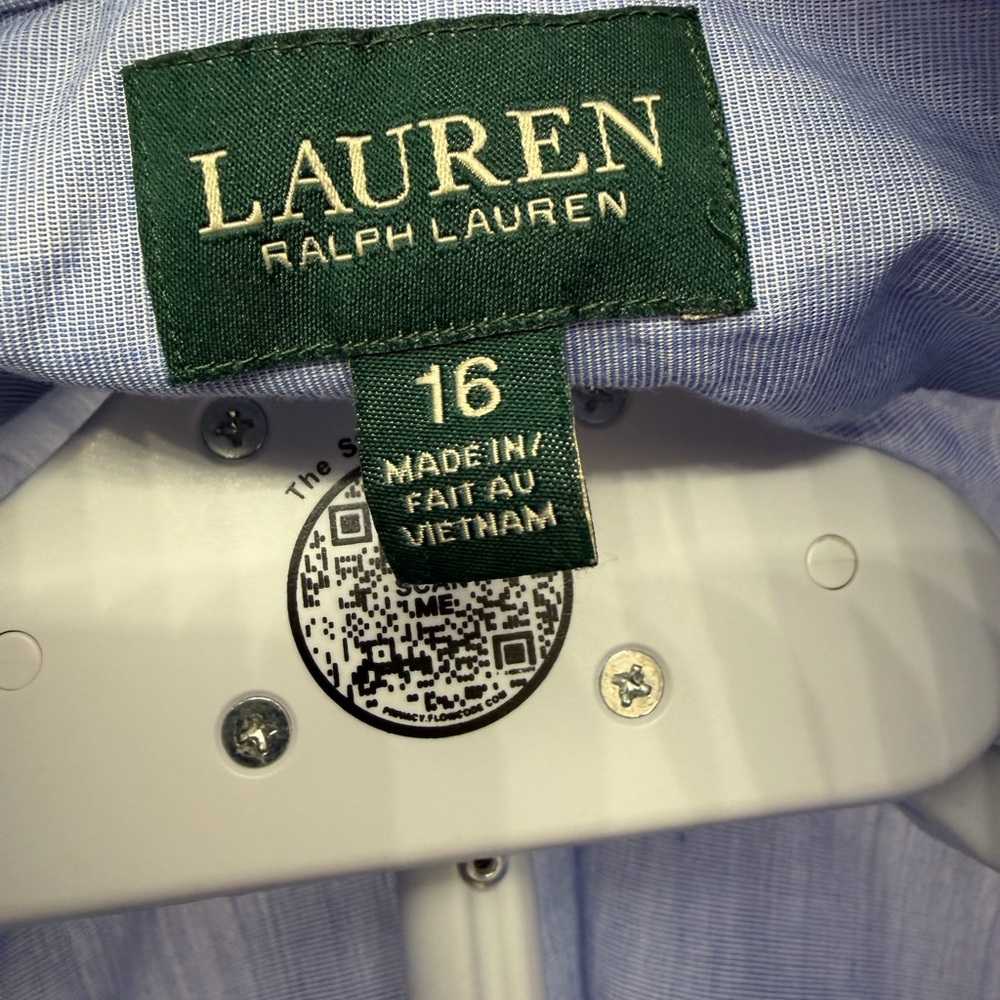 Ralph Lauren Light Blue Kids Shirt - Picture 2 of 2